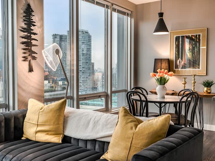 Furnished downtown Vancouver rental we manage, from our case studies